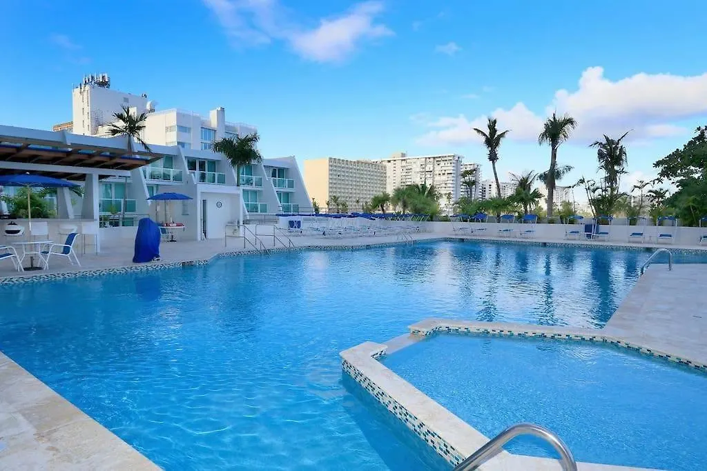 Esj Towers Jr One Bedroom - Beachfront Top Location View Lux! San Juan Apartment